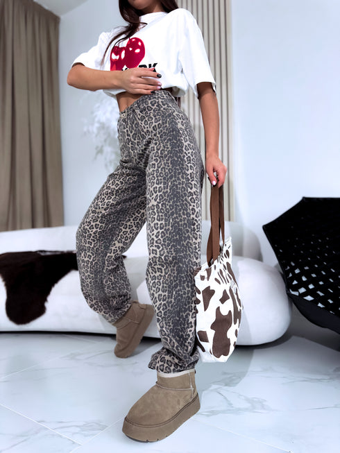 "CATCODE T6065" džinsa bikses - brūnīgas